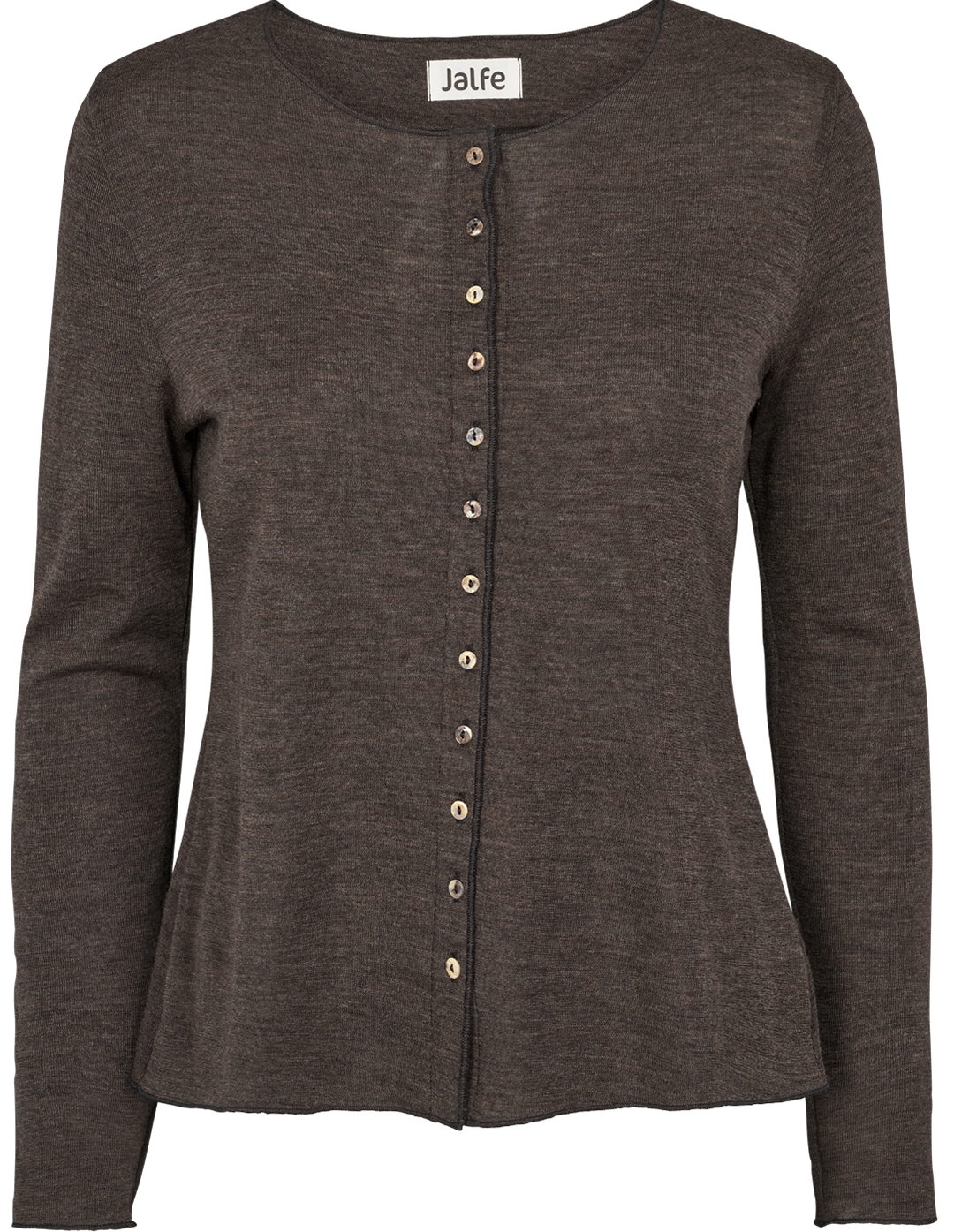 Cardigan plain merino
